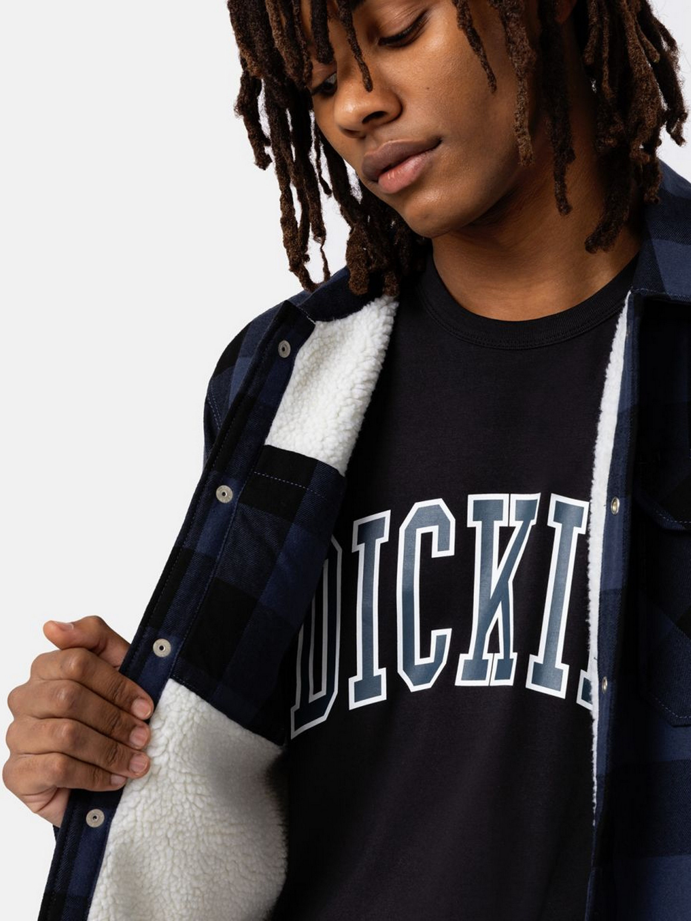 Сорочка Dickies SHERPA LINED SACRAMENTO модель DK0A4XGRNV01 Фото