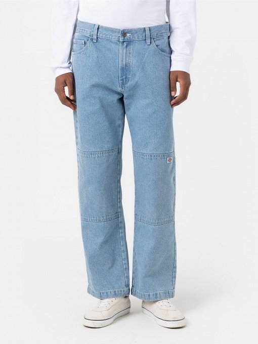Широкі джинси Dickies Double Knee Denim модель DK0A4Y3FLW01 Фото