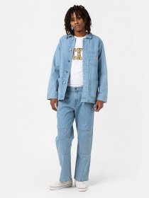 Широкі джинси Dickies Double Knee Denim модель DK0A4Y3FLW01 Широкі джинси Dickies Double Knee Denim модель DK0A4Y3FLW01 Фото