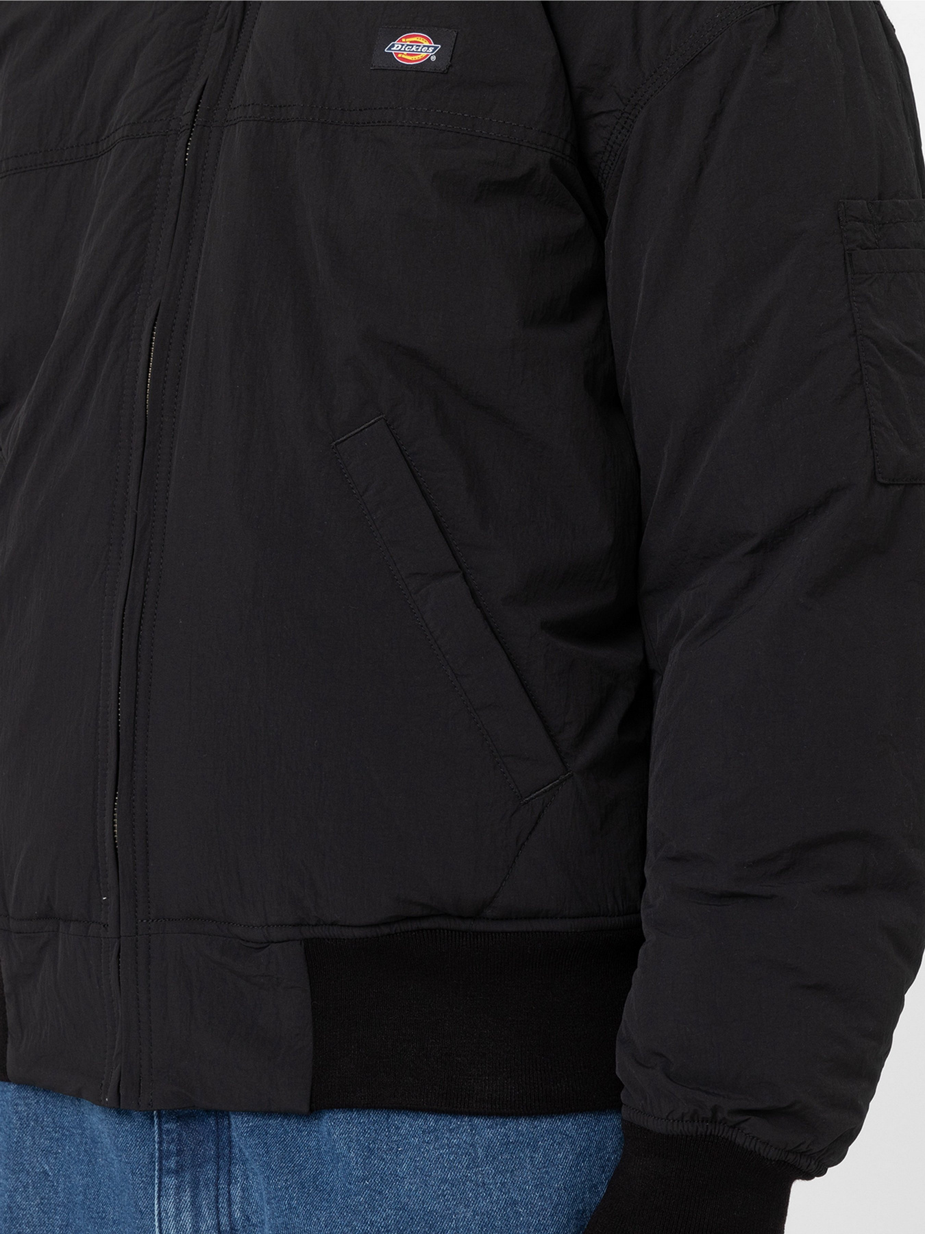 Бомбер Dickies Overbrook модель DK0A4YEQBLK1 Бомбер Dickies Overbrook модель DK0A4YEQBLK1 Фото