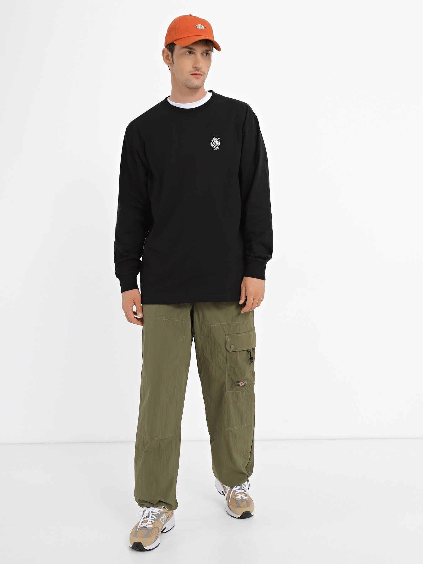 Лонгслів Dickies Scott City модель DK0A4YIXBLK1 Фото