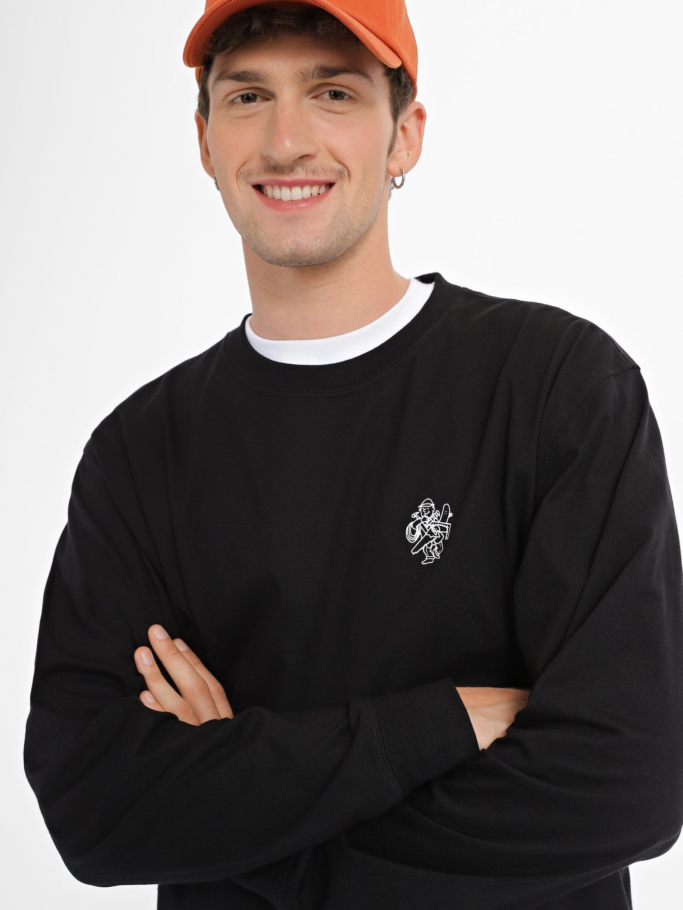 Лонгслів Dickies Scott City модель DK0A4YIXBLK1 Фото