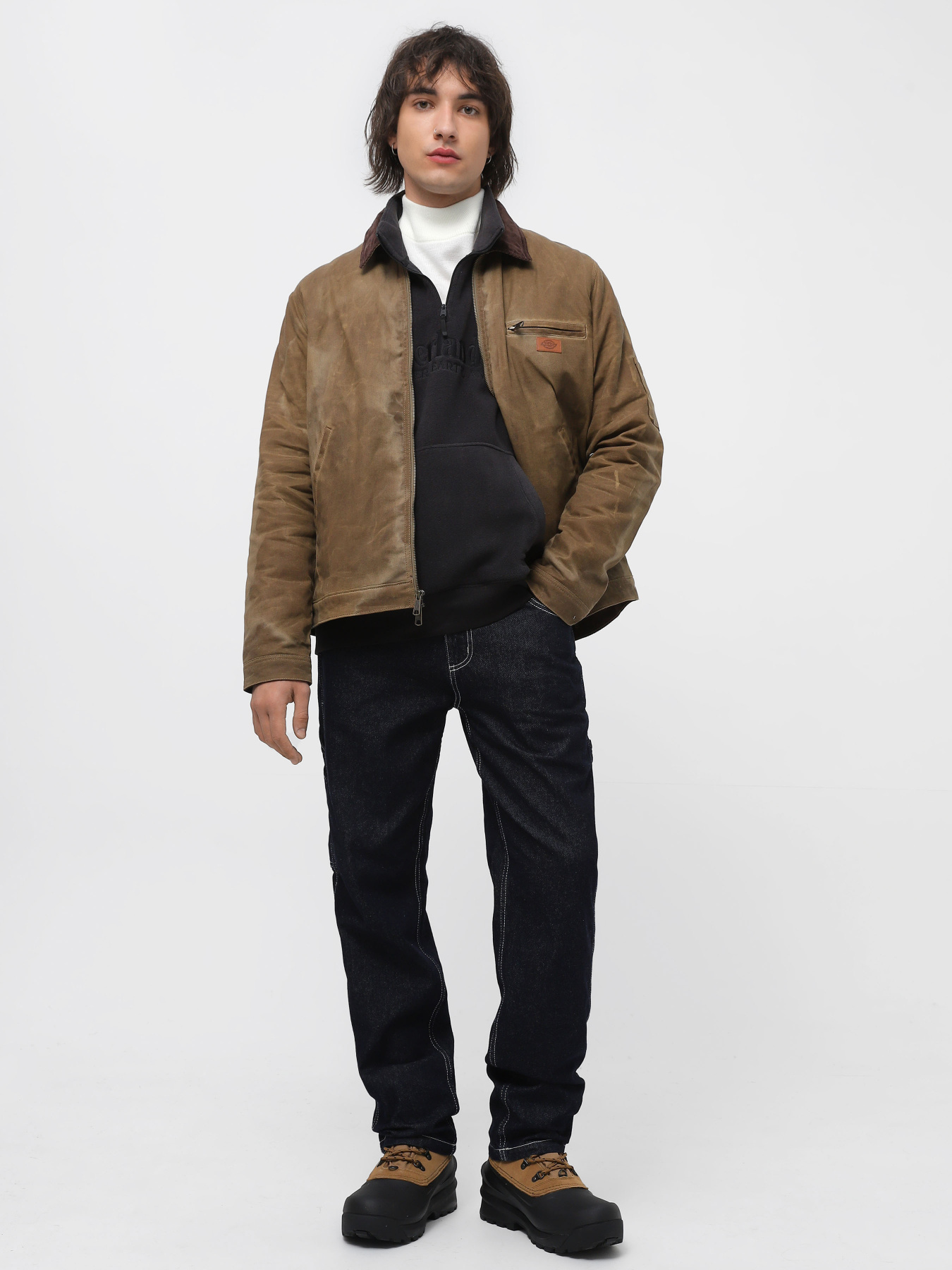 Демисезонная куртка Dickies Lucas Waxed модель DK0A4YI4G441 Фото