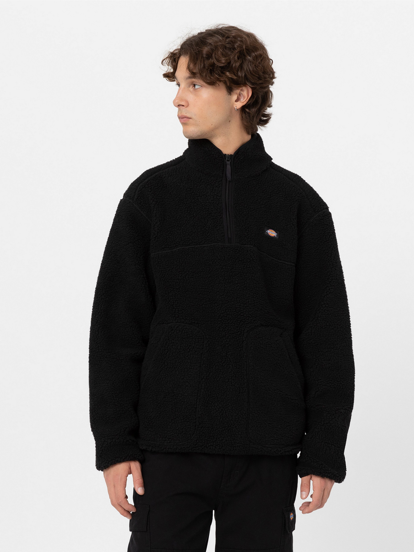 Кофта Dickies Mount Hope Quarter Zip модель DK0A4YEFBLK1 Фото