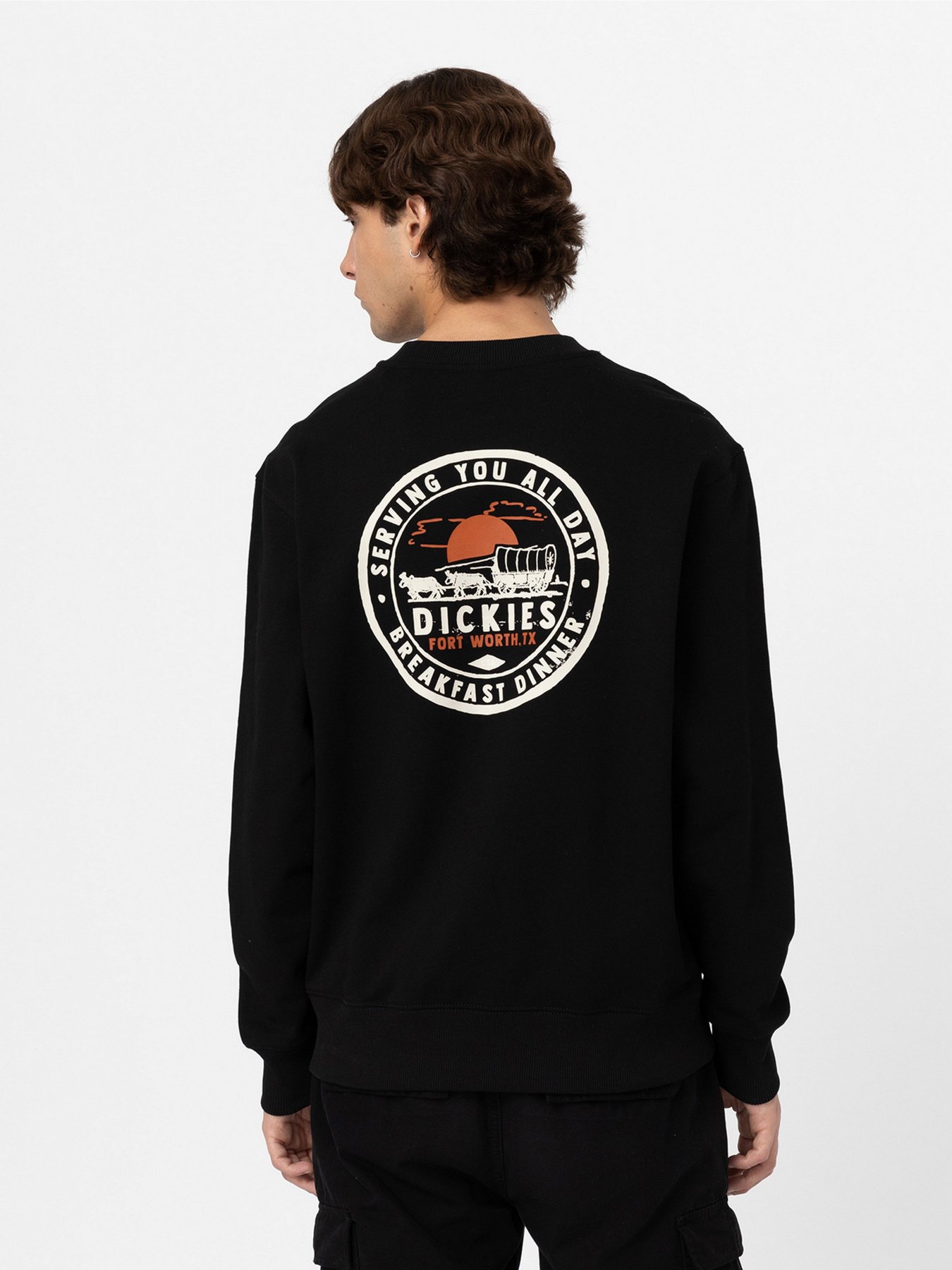 Світшот Dickies Greensburg модель DK0A4YEJBLK1 Світшот Dickies Greensburg модель DK0A4YEJBLK1 Фото