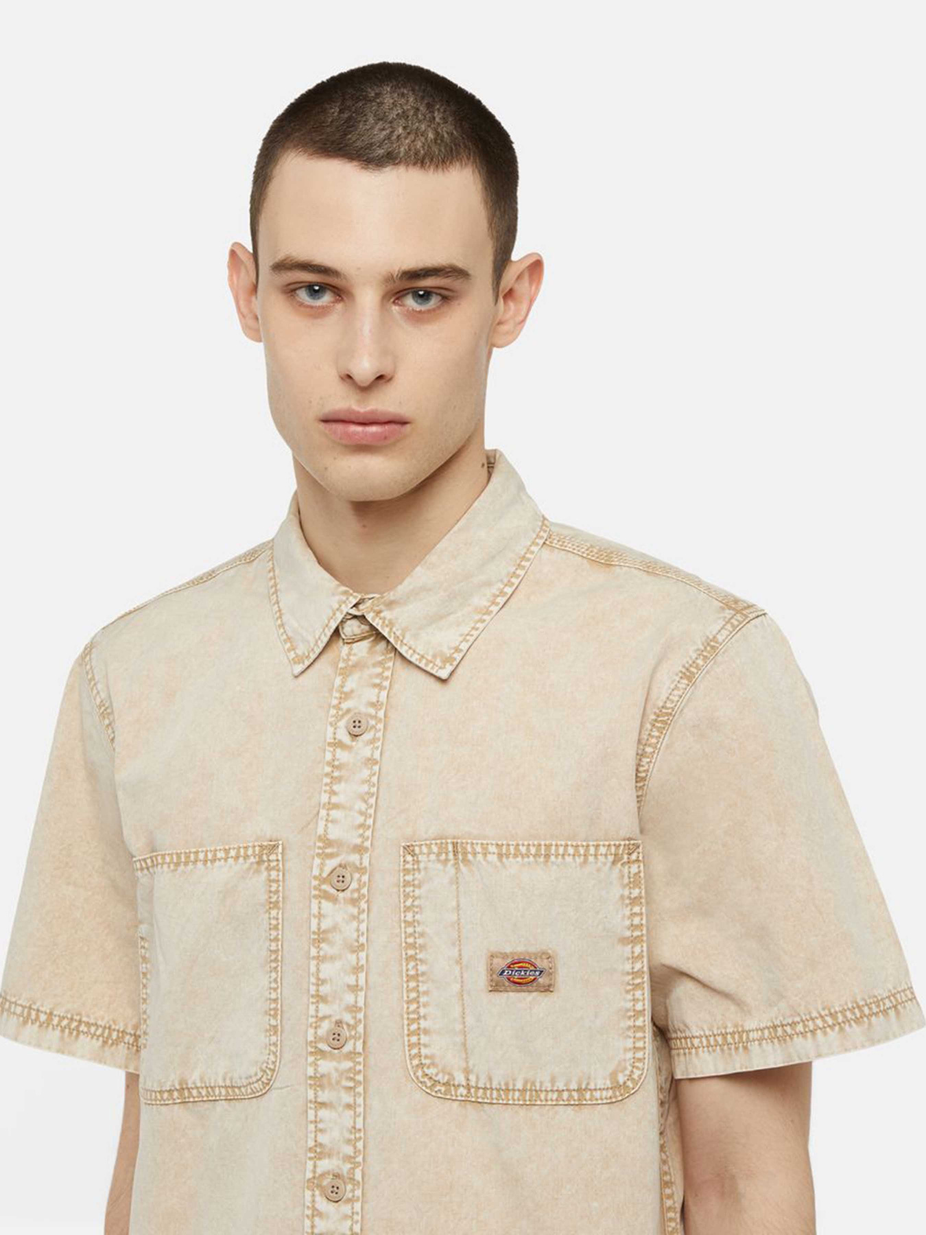 Рубашка Dickies Neington Shirt Ss модель DK0A4YS1J491 Фото