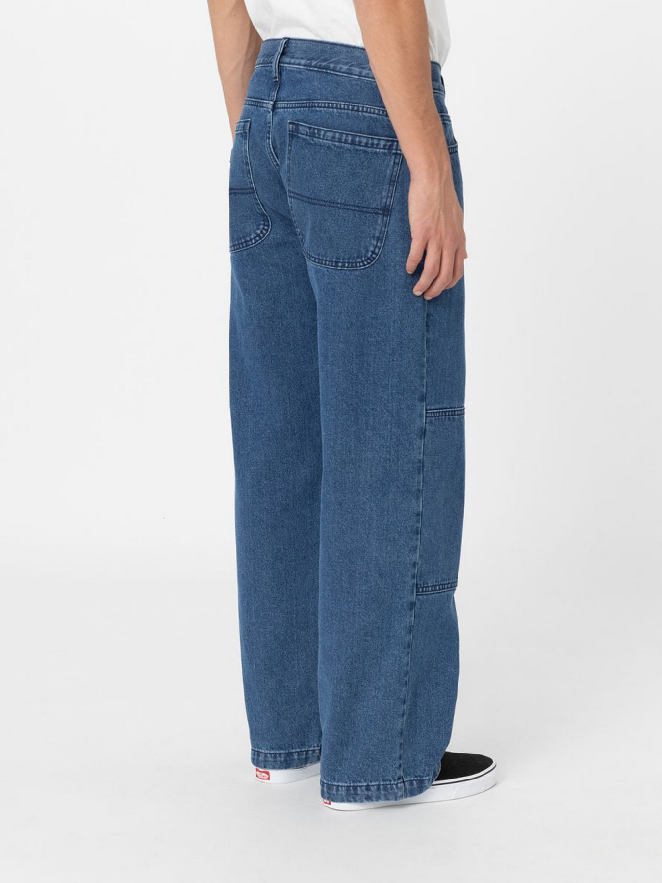 Широкие джинсы Dickies Double Knee Denim модель DK0A4Y3FCLB1 Фото
