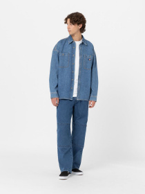 Широкі джинси Dickies Double Knee Denim модель DK0A4Y3FCLB1 Фото