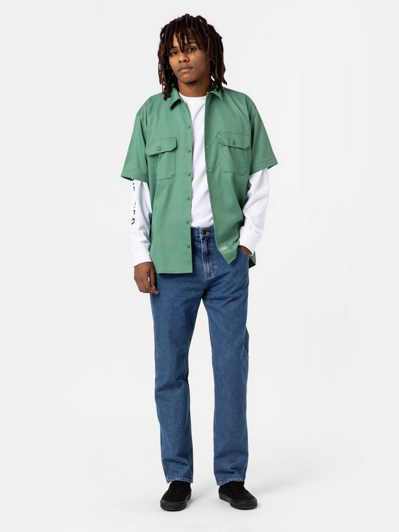 Прямі джинси Dickies Houston модель DK0A4XFLCLB1 Фото