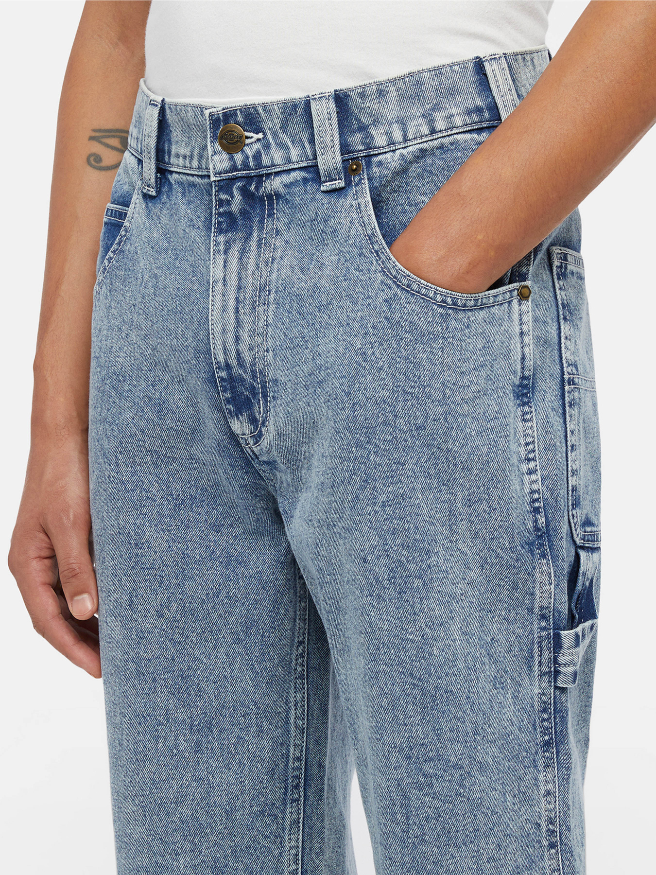 Прямі джинси Dickies Garyville Denim модель DK0A4XECJ781 Фото