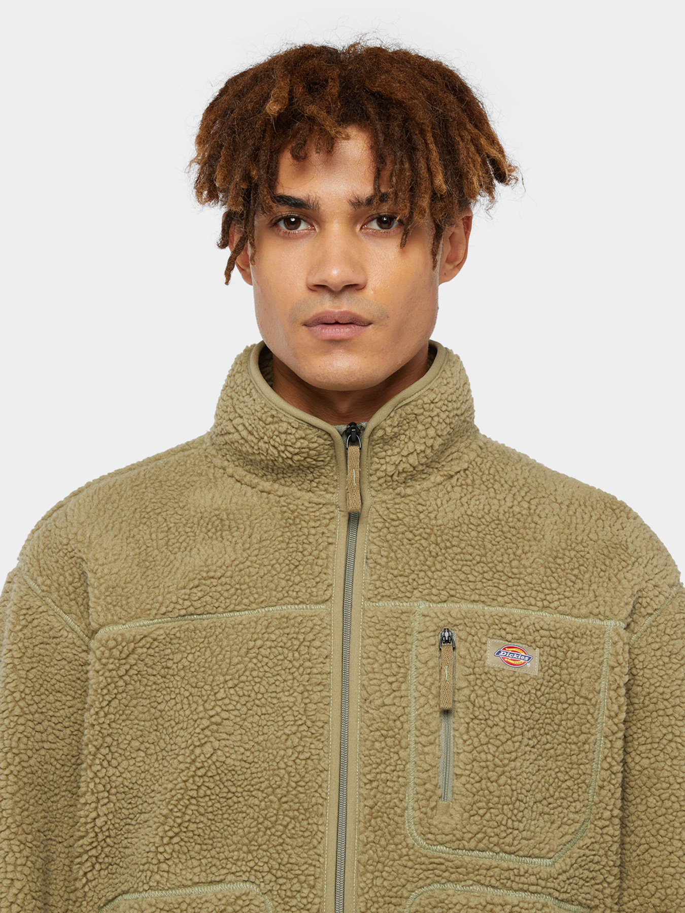 Флисовая кофта Dickies Mount Hope Fleece Imperial модель DK0A4YEE0IP1 Флисовая кофта Dickies Mount Hope Fleece Imperial модель DK0A4YEE0IP1 Фото