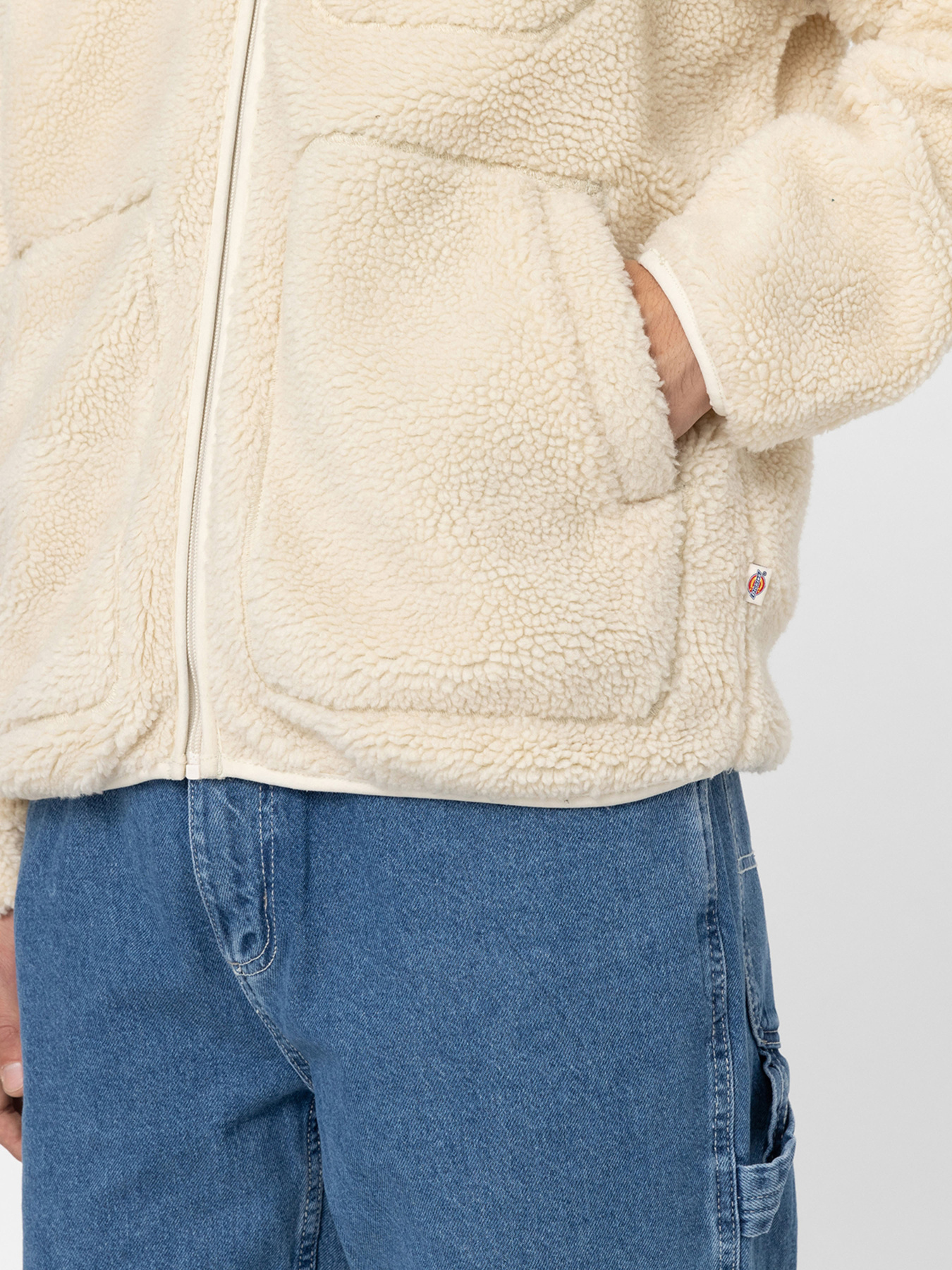 Кофта Dickies Mount Hope Fleece Whitecap модель DK0A4YEEF901 Фото