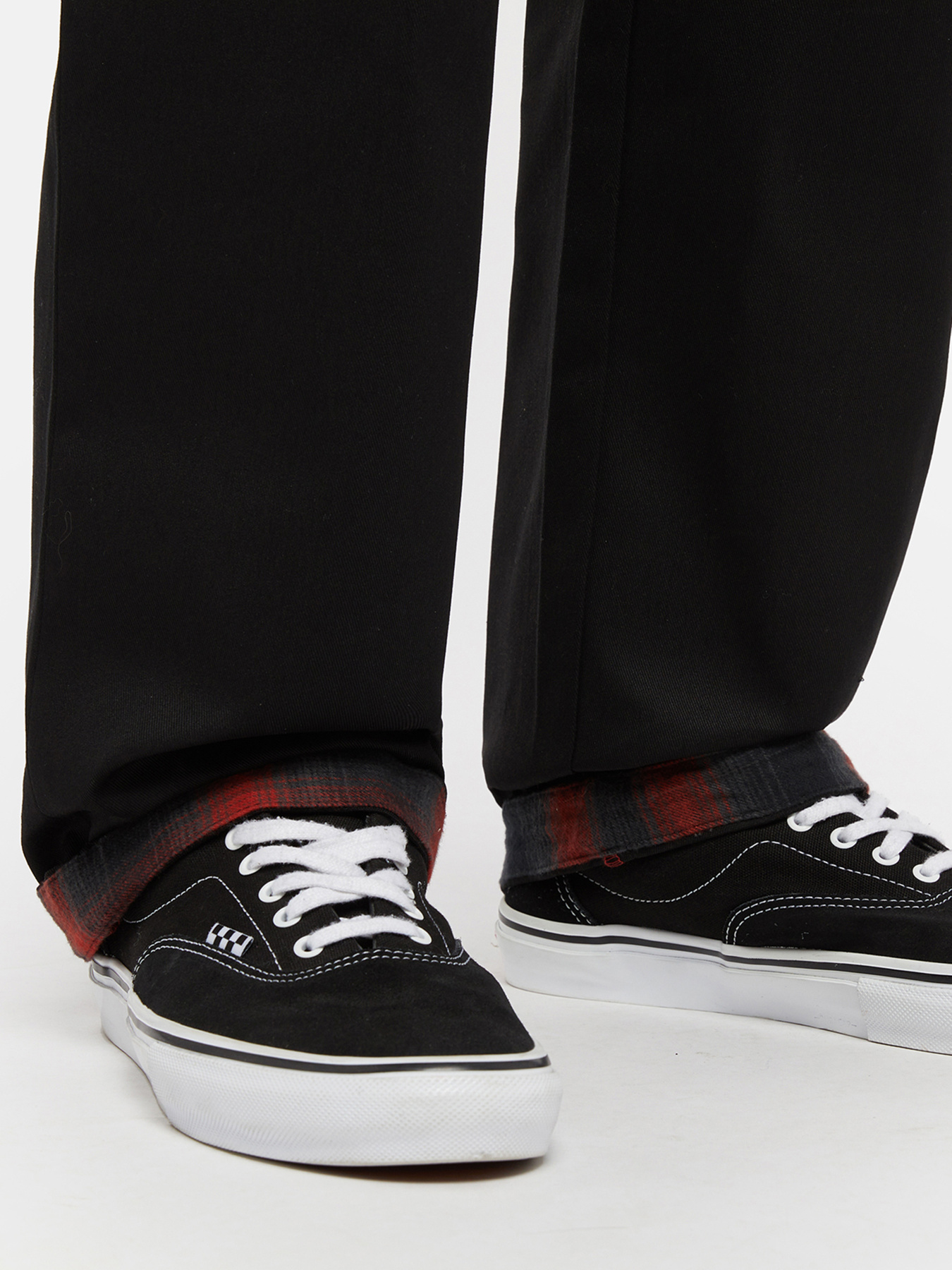 Брюки повседневные Dickies x Spitfire Flannel Cuff модель DK0A865SBLK1 Фото