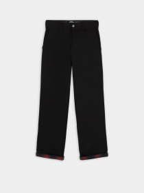 Брюки повседневные Dickies x Spitfire Flannel Cuff модель DK0A865SBLK1 Фото