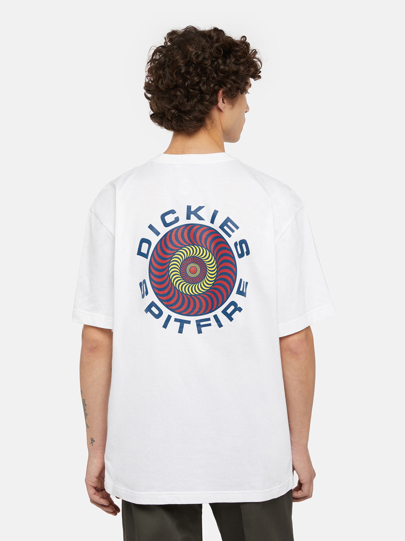 Футболка Dickies x Spitfire модель DK0A865T0WH1 Фото