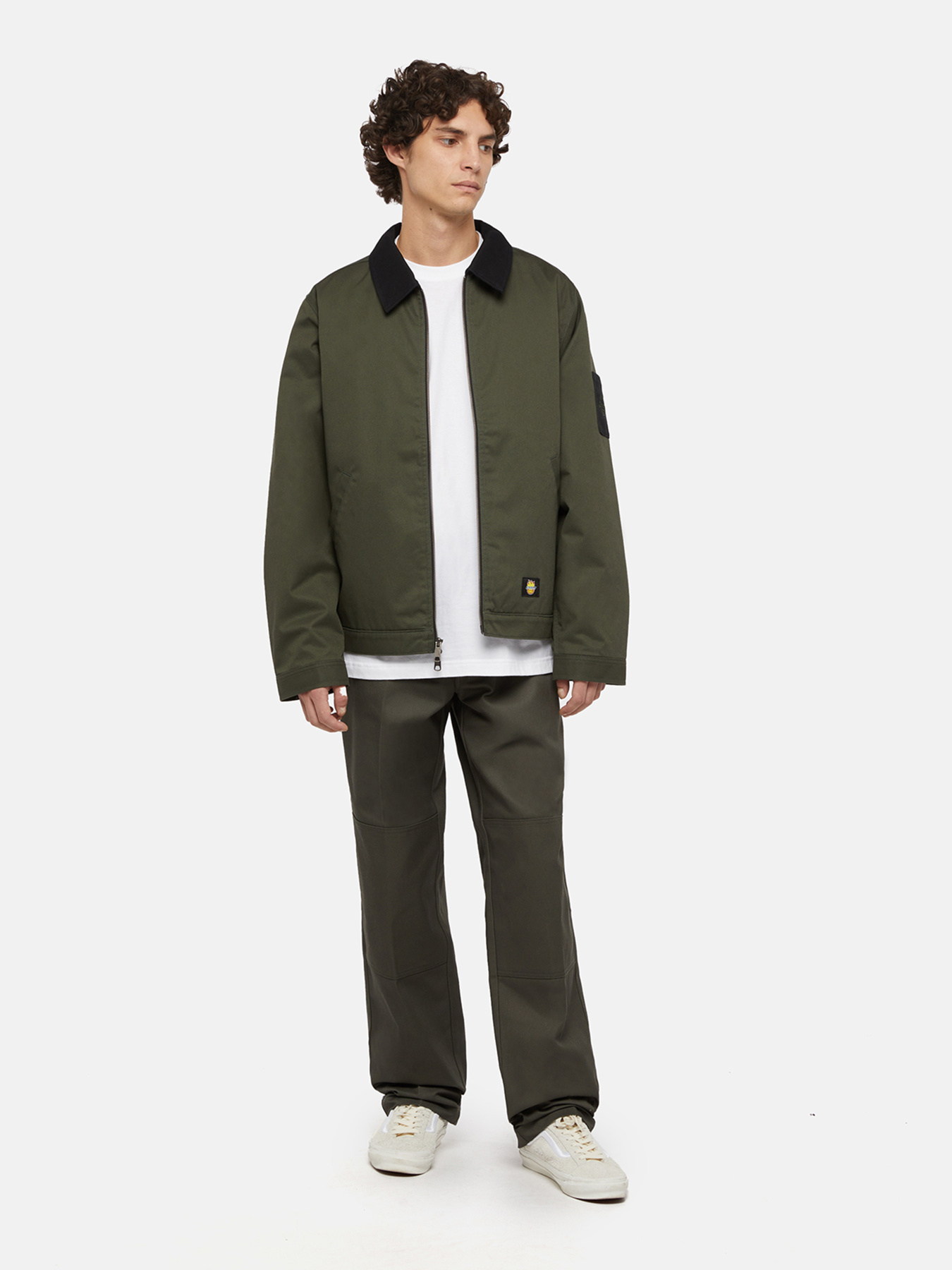 Футболка Dickies x Spitfire модель DK0A865T0WH1 Фото