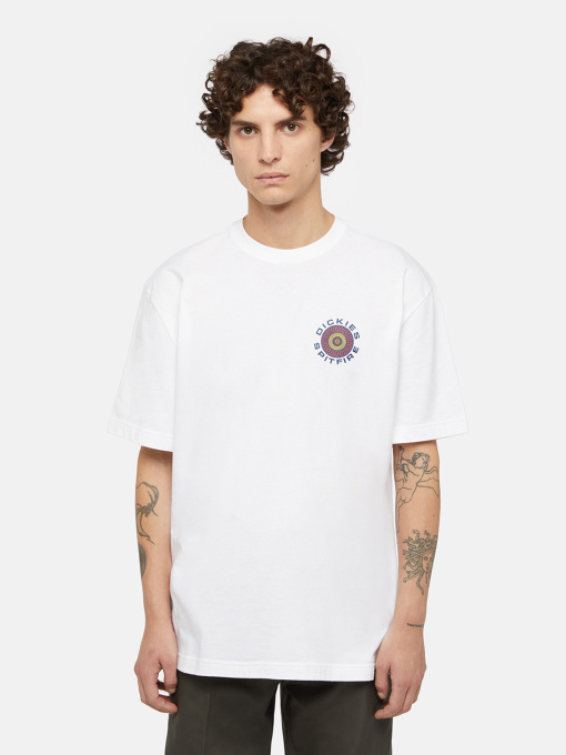 Футболка Dickies x Spitfire Модель DK0A865T0WH1 Фото