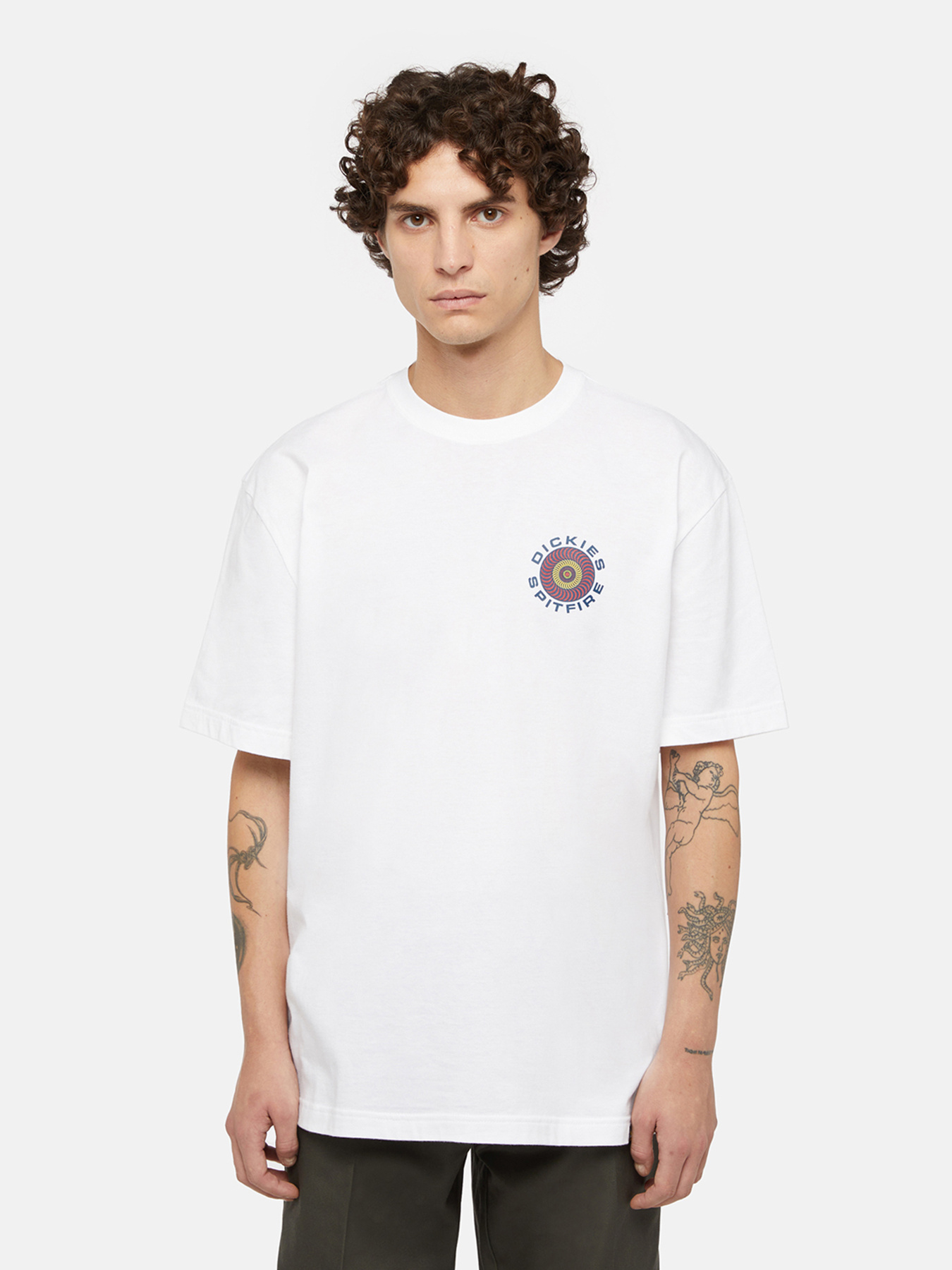 Футболка Dickies x Spitfire модель DK0A865T0WH1 Футболка Dickies x Spitfire модель DK0A865T0WH1 Фото