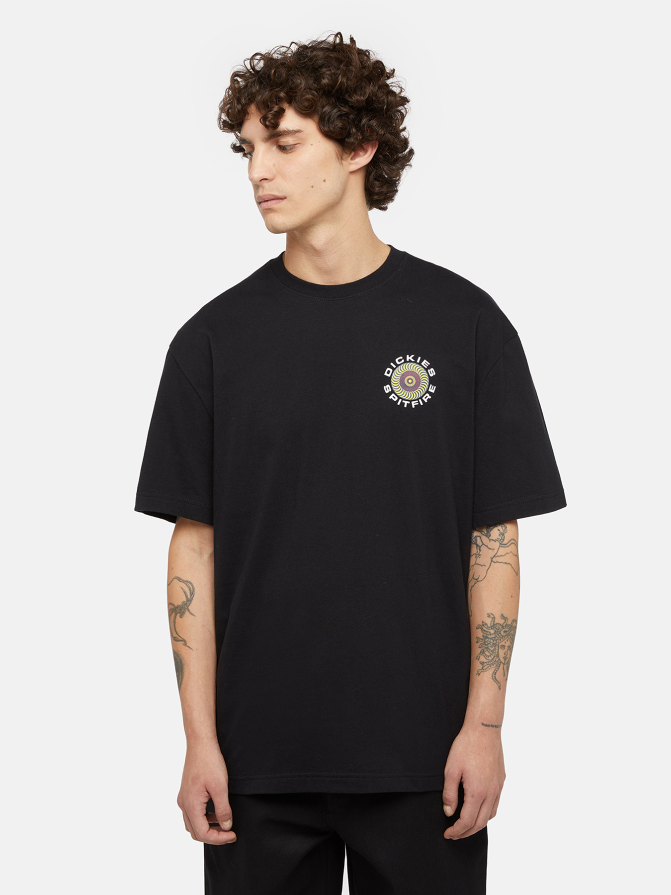 Футболка Dickies  x Spitfire модель DK0A865TBLK1 Фото