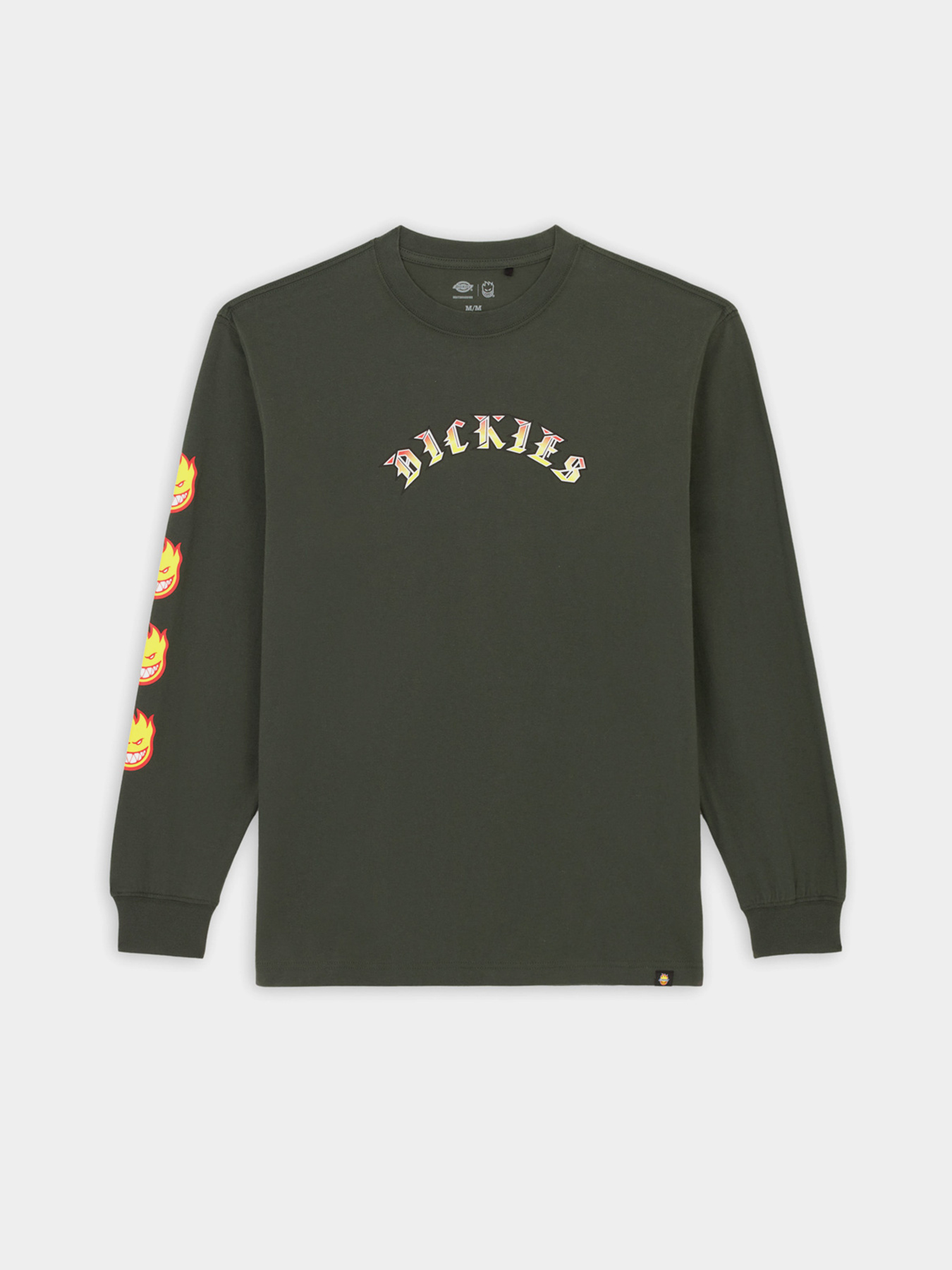 Лонгслив Dickies x Spitfire модель DK0A86640OG1 Лонгслив Dickies x Spitfire модель DK0A86640OG1 Фото