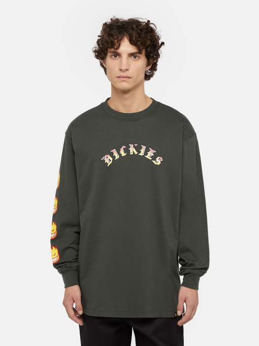 Лонгслив Dickies x Spitfire модель DK0A86640OG1 Фото