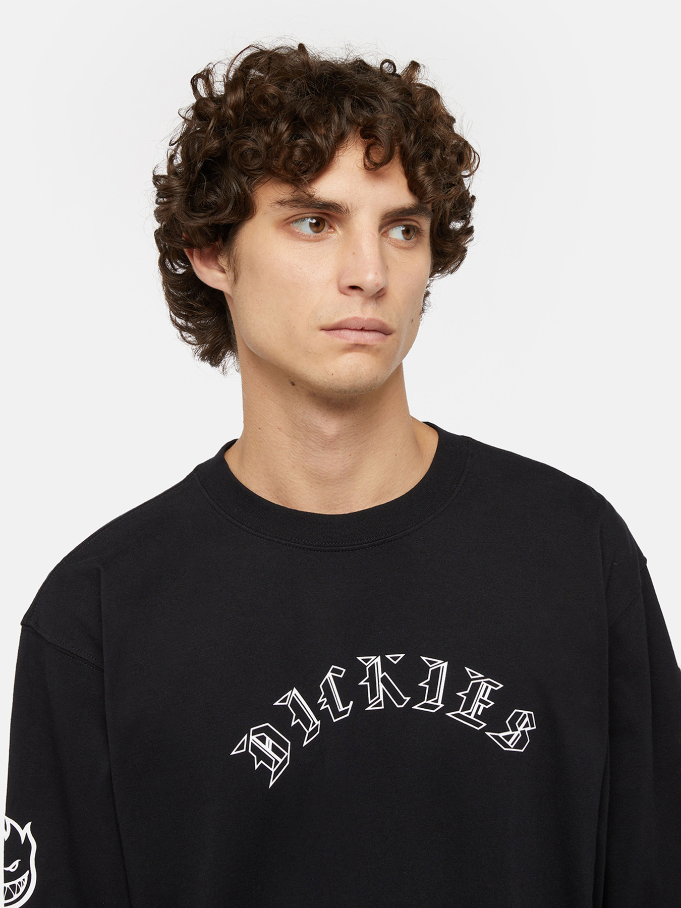 Лонгслив Dickies x Spitfire модель DK0A8664BLK1 Фото