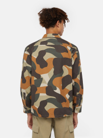 Рубашка повседневная Dickies Camo Canvas Work модель DK0A864U0IP1 Рубашка повседневная Dickies Camo Canvas Work модель DK0A864U0IP1 Фото