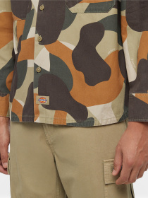 Рубашка повседневная Dickies Camo Canvas Work модель DK0A864U0IP1 Рубашка повседневная Dickies Camo Canvas Work модель DK0A864U0IP1 Фото