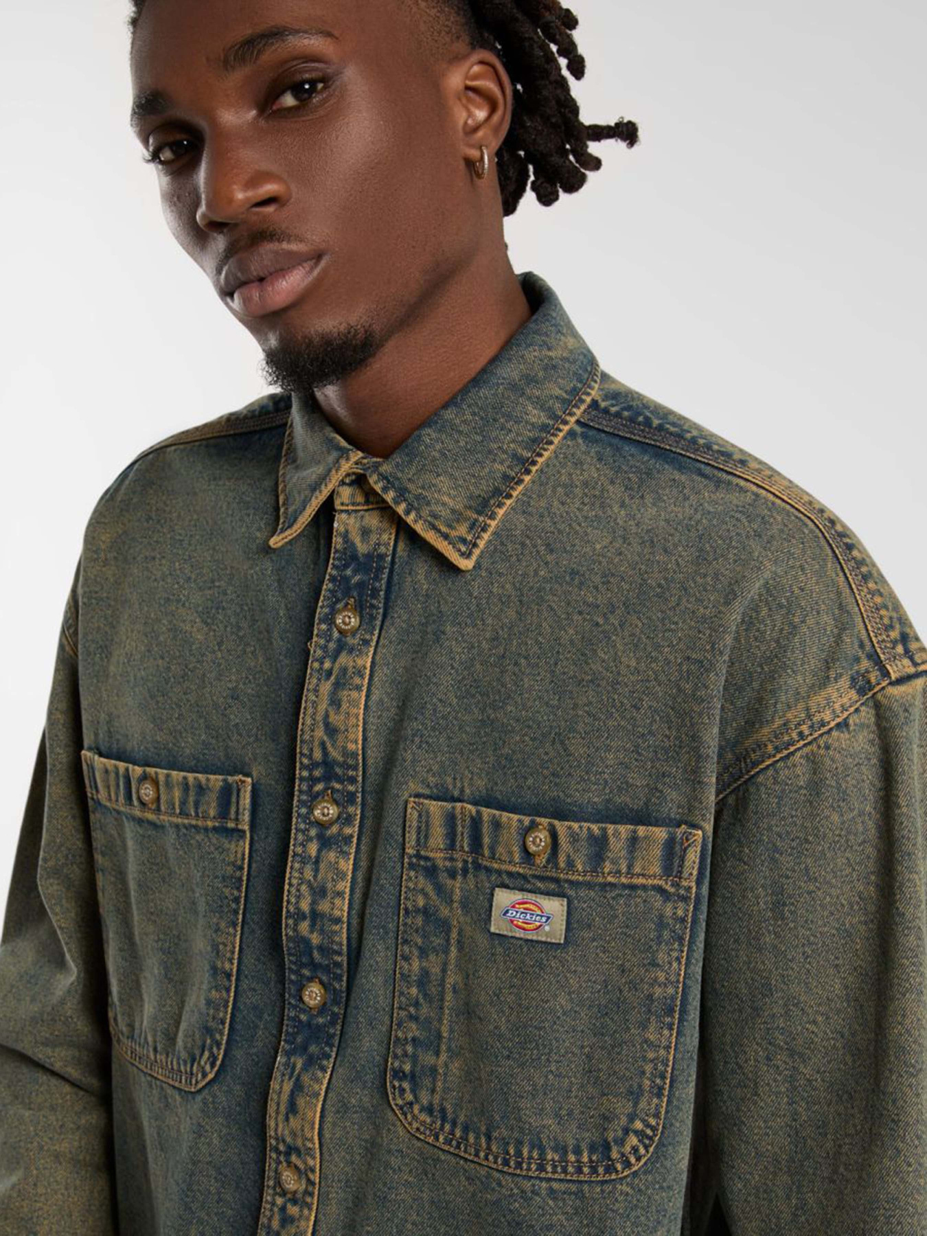 Сорочка повсякденна Dickies Houston модель DK0A4YF5K581 Фото