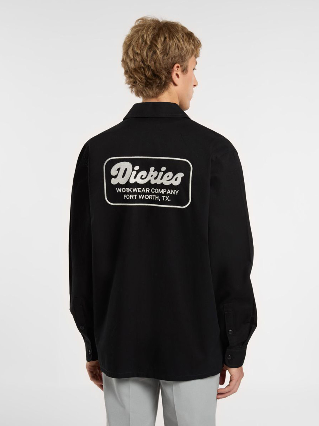 Сорочка повсякденна Dickies Lewistown модель DK0A4Z7PBLK1 Фото