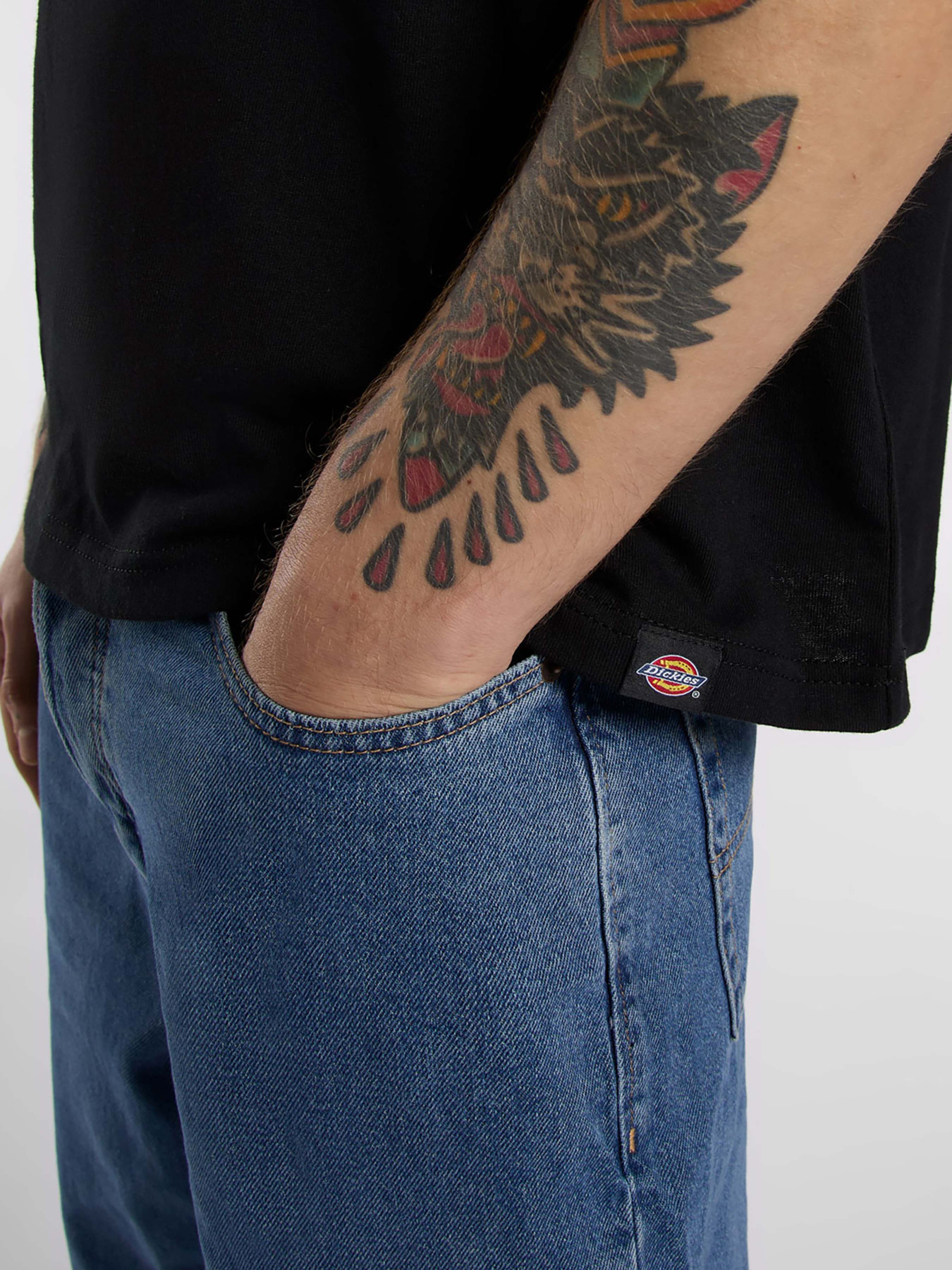 Футболка Dickies Lewistown Embro модель DK0A4Z94BLK1 Фото