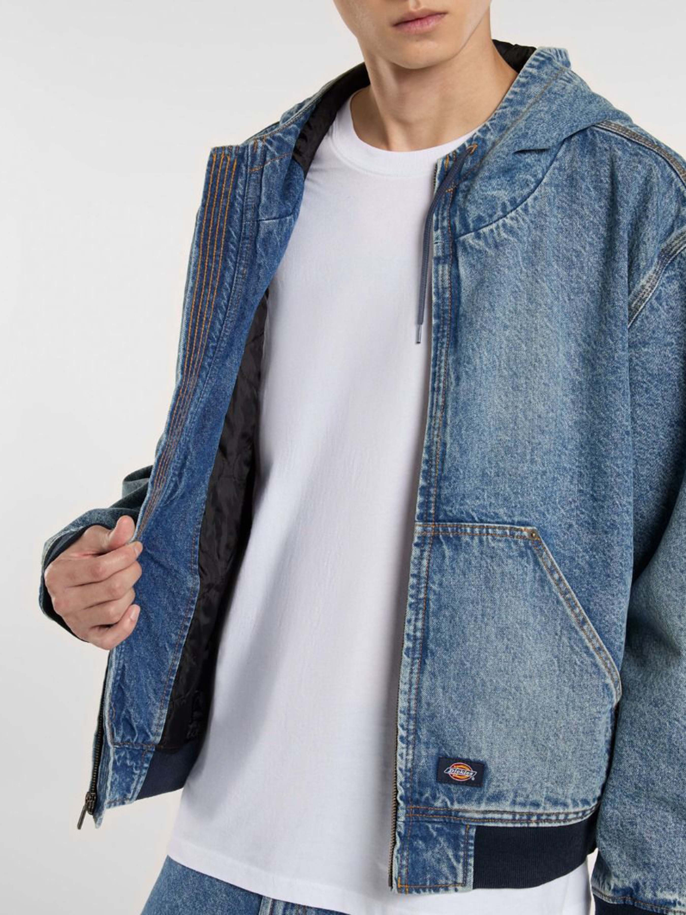 Джинсова куртка Dickies Dickies Hooded Denim модель DK0A4ZAPK211 Фото