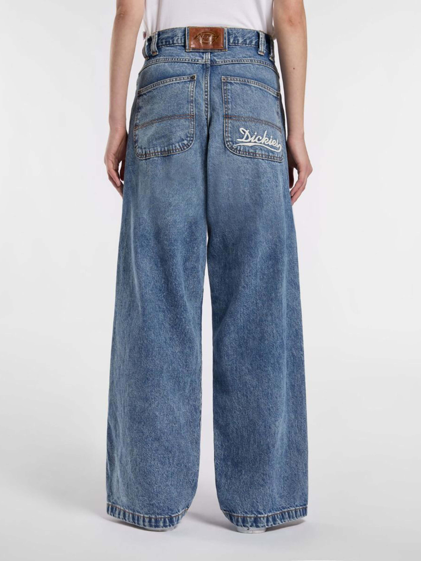 Широкі джинси Dickies Loose Wave Denim модель DK0A4ZAQK211 Широкі джинси Dickies Loose Wave Denim модель DK0A4ZAQK211 Фото