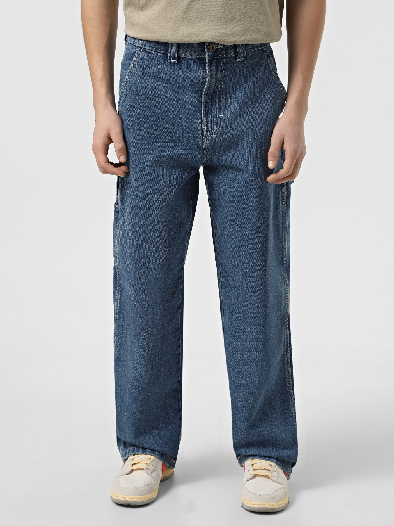 Широкі джинси Dickies Stevensville Carpenter Denim модель DK0A863TCLB1 Фото