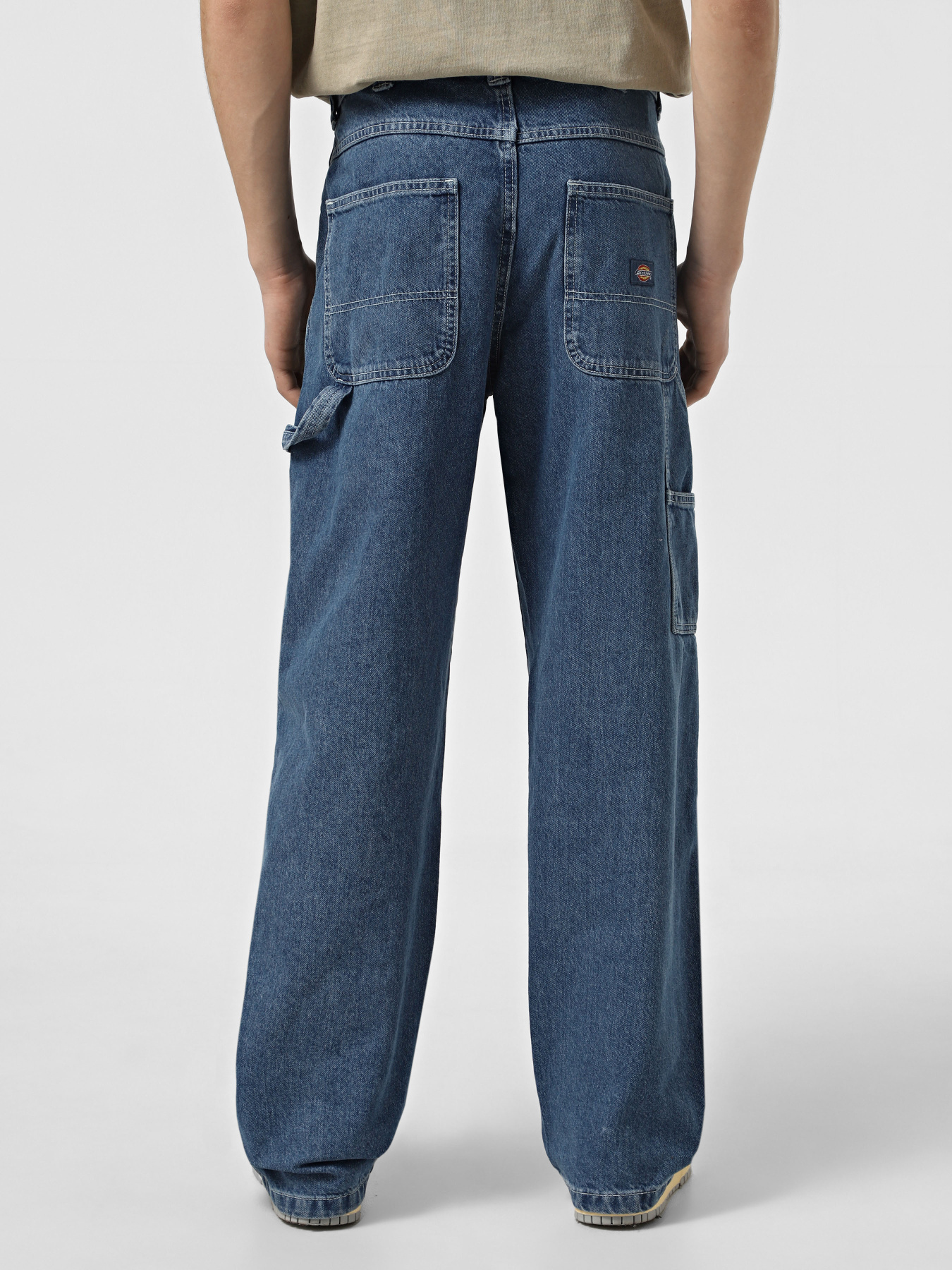 Широкі джинси Dickies Stevensville Carpenter Denim модель DK0A863TCLB1 Широкі джинси Dickies Stevensville Carpenter Denim модель DK0A863TCLB1 Фото