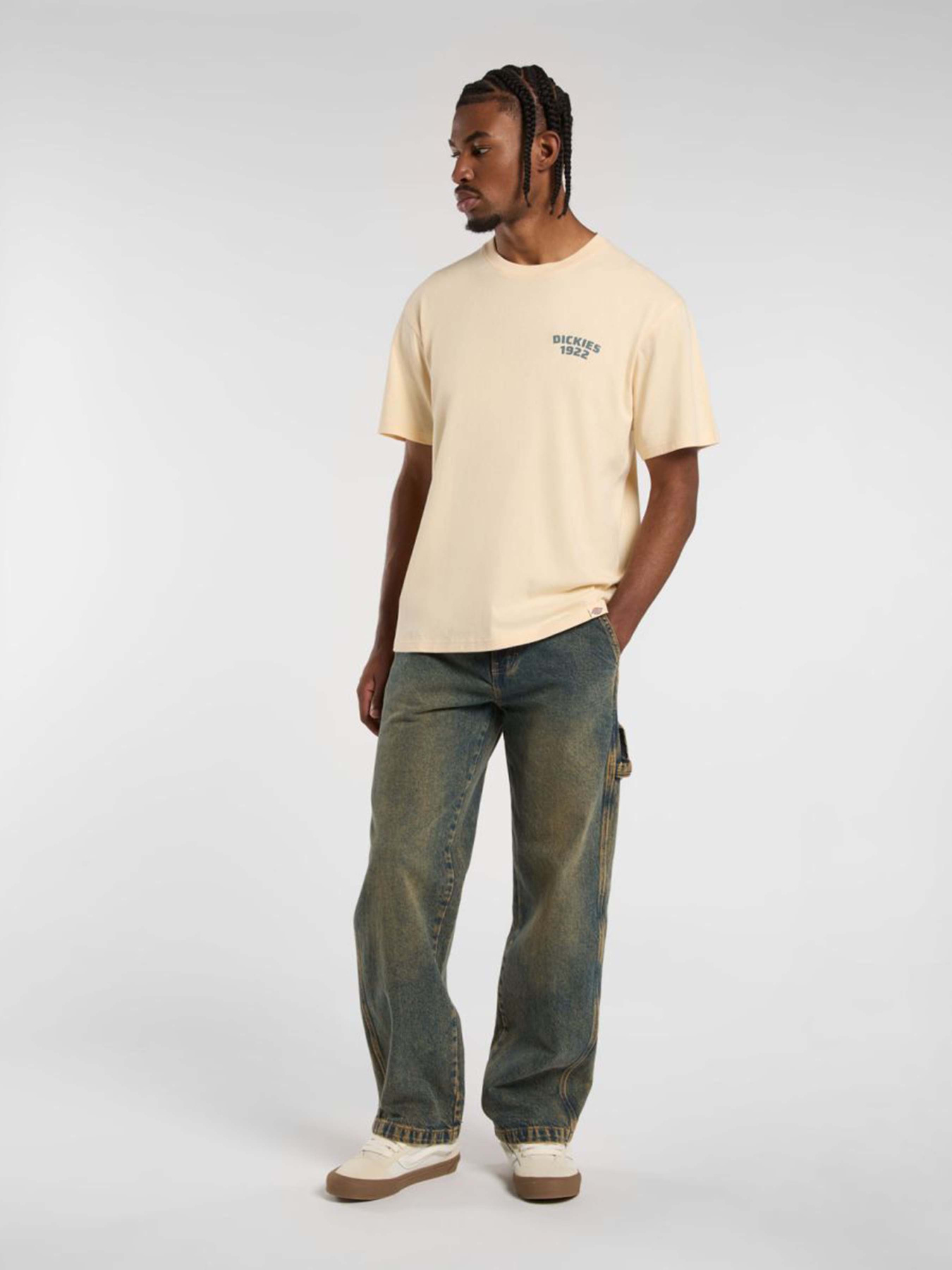 Широкі джинси Dickies Stevensville Carpenter Denim модель DK0A863TK581 Фото