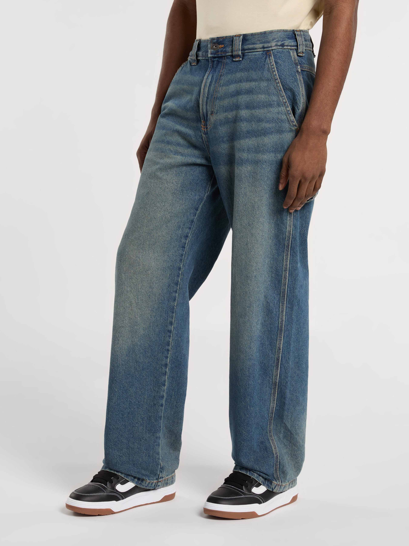 Широкие джинсы Dickies Stevensville Carpenter модель DK0A863TL231 Фото