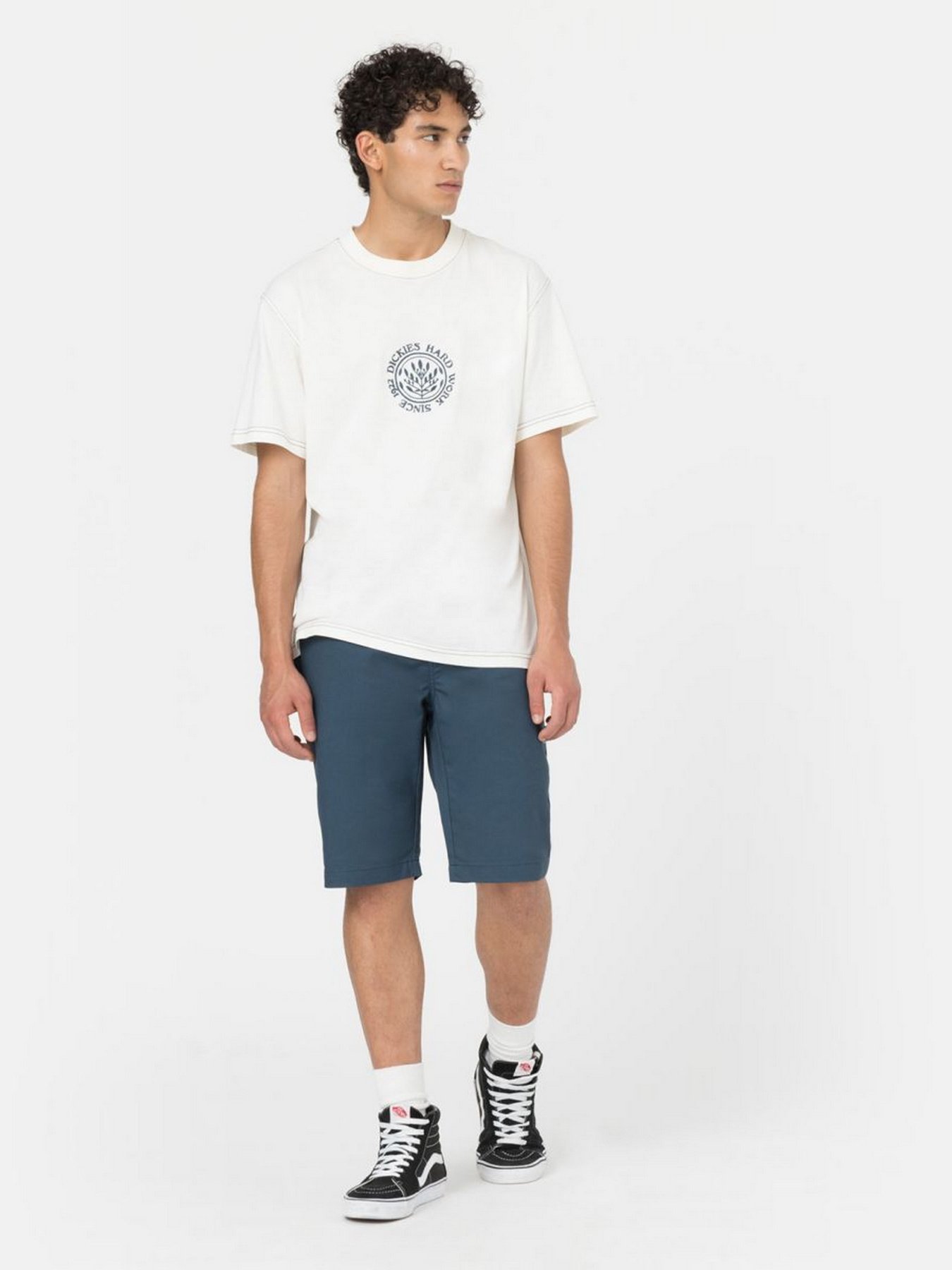 Шорти Dickies Slim Workshort Flex Air Force модель DK0A4XPQAF01 Фото