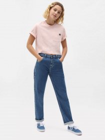 Джинсы мом Dickies Ellendale Denim модель DK0A4XEKCLB1 Фото