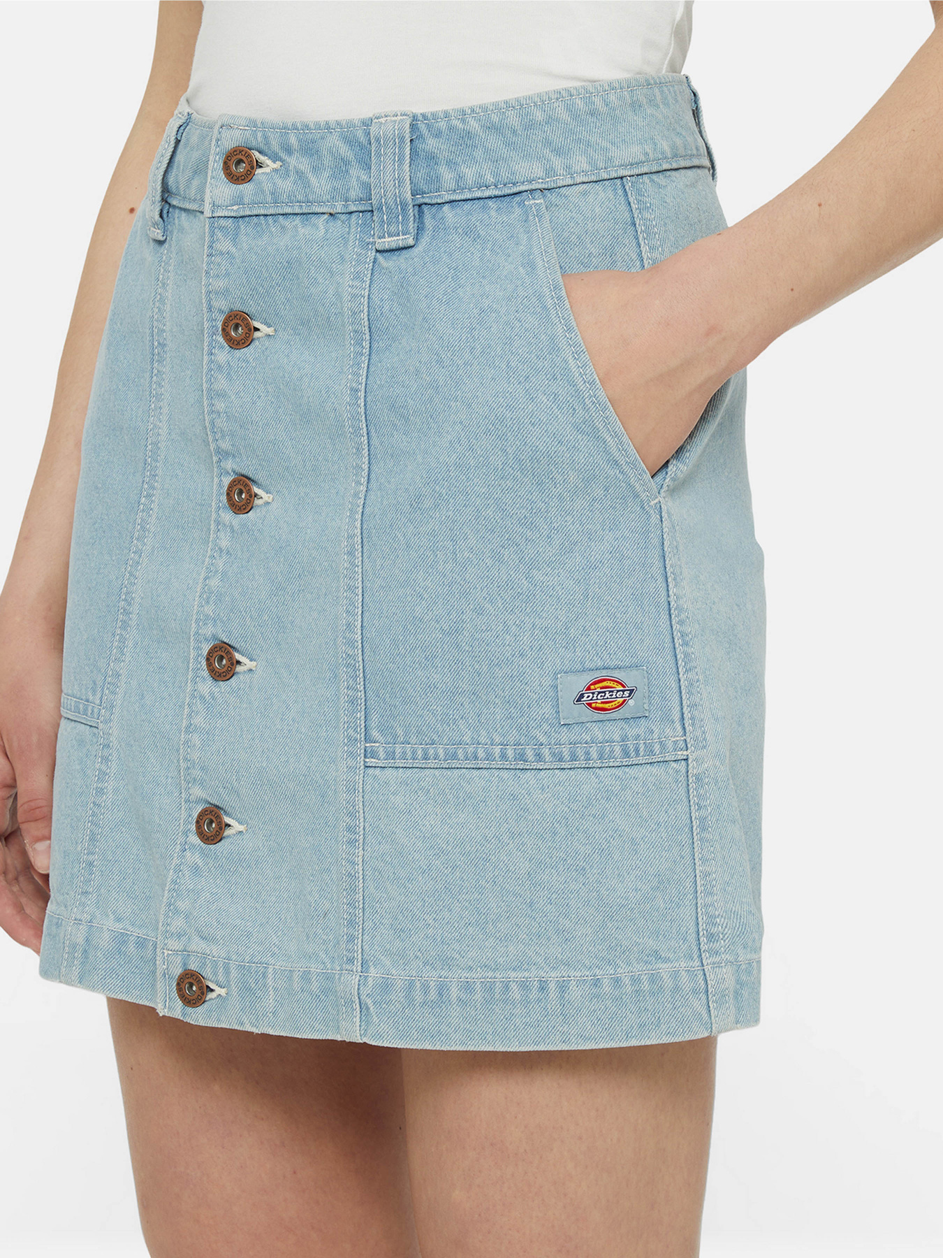 Джинсова спідниця Dickies Madison модель DK0A4YH8C151 Джинсова спідниця Dickies Madison модель DK0A4YH8C151 Фото