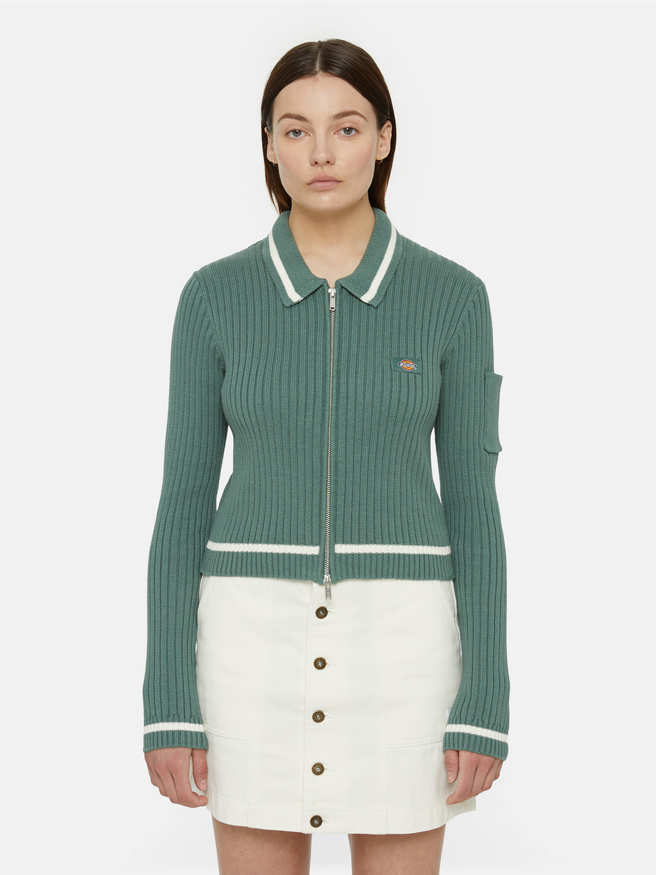 Кофта Dickies Elkhart Zip Cardigan модель DK0A4YMGH151 Фото