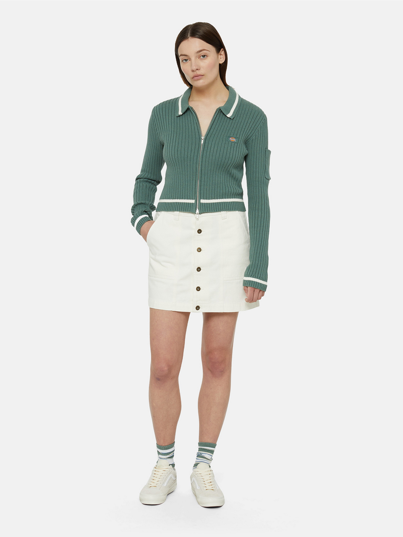 Кофта Dickies Elkhart Zip Cardigan модель DK0A4YMGH151 Фото