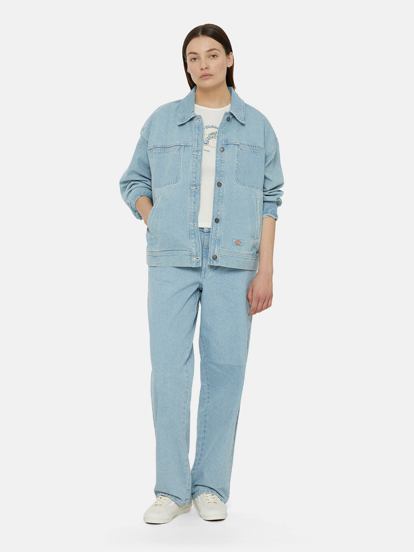 Джинсова куртка Dickies Herndon модель DK0A4YQTC151 Фото