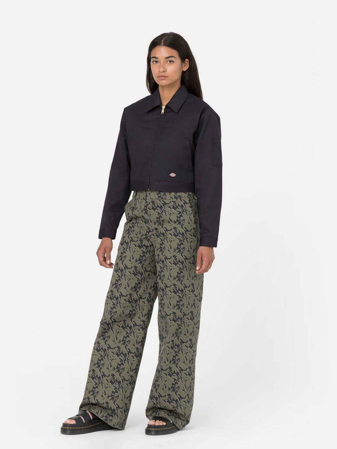 Демісезонна куртка Dickies Lined Eisenhower модель DK0A4XKCBLK1 Фото