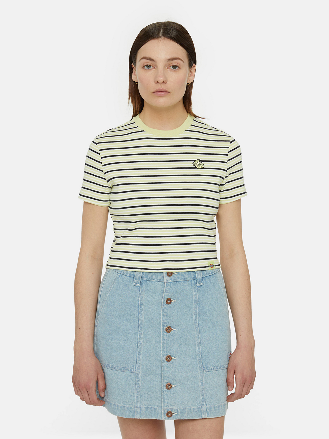 Футболка Dickies Altoona Stripe Ss Модель DK0A4YS7H141 Фото