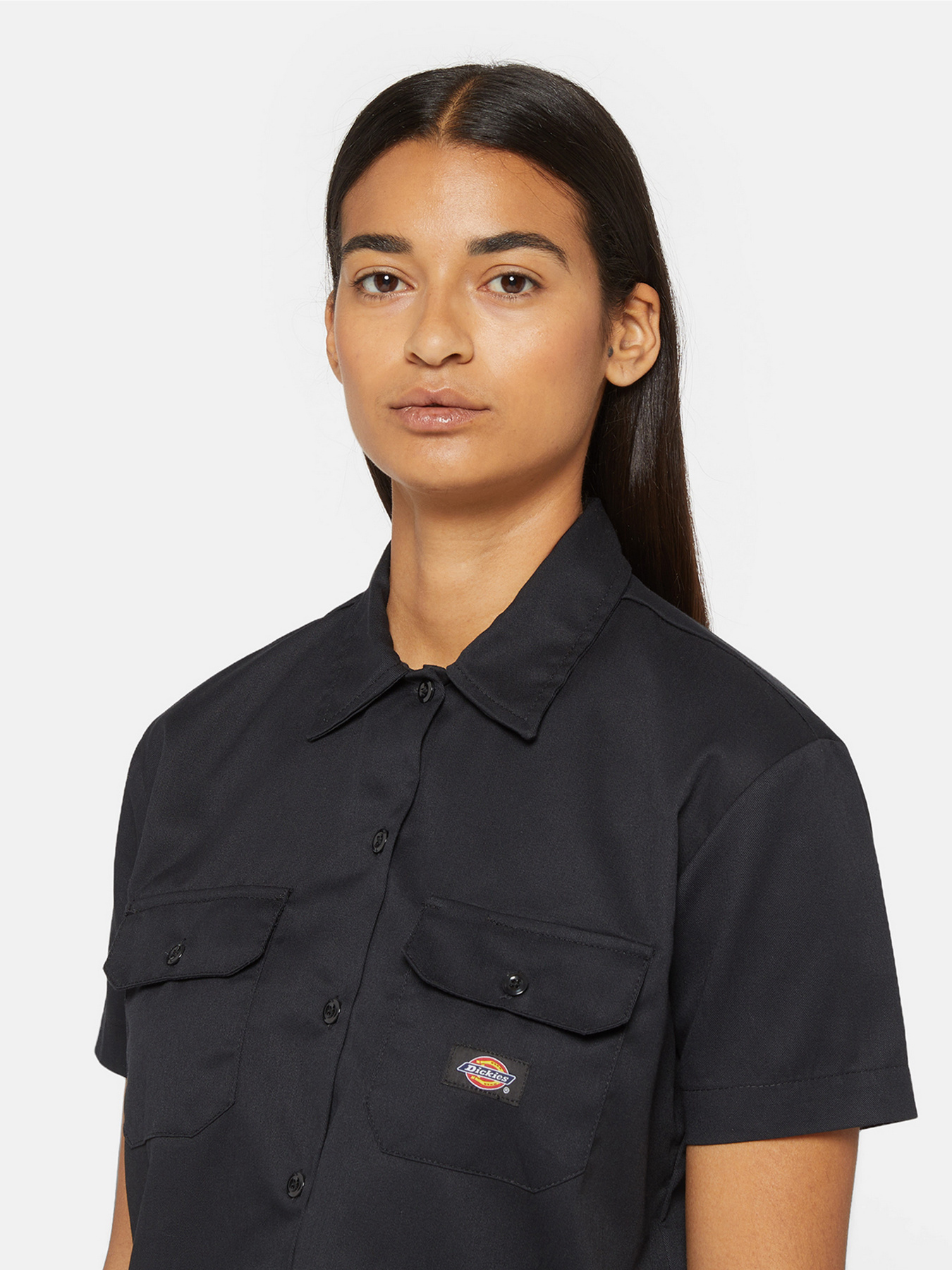 Рубашка Dickies Ork Cropped Ss модель DK0A4YSXBLK1 Фото