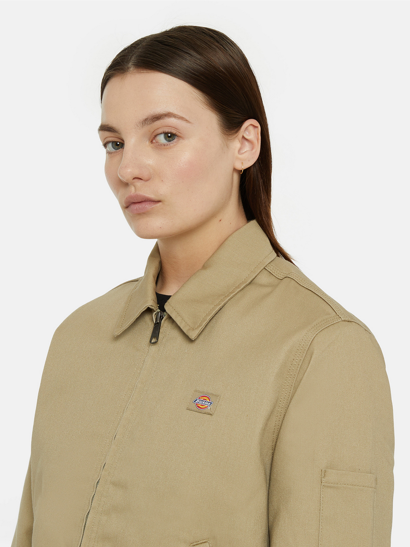 Демисезонная куртка Dickies Lined Eisenhoer Crop Rec модель DK0A4Z23KHK1 Фото