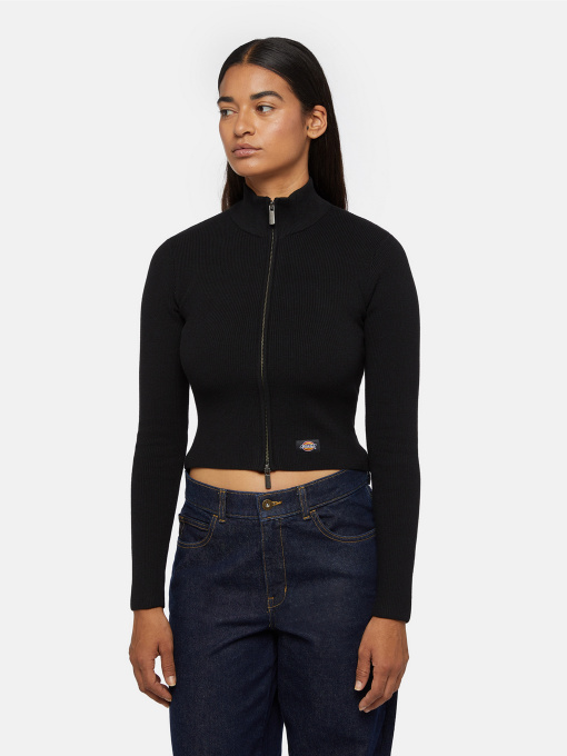 Кардиган Dickies East Helena Rib Zip-Through модель DK0A864OBLK1 Фото