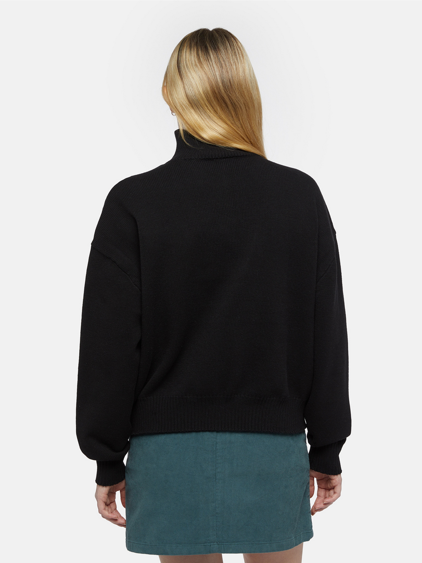 Кофта Dickies East Helena Gerippter Mit 1/4 модель DK0A864PBLK1 Фото