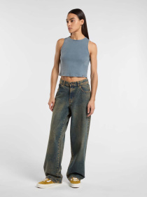 Широкие джинсы Dickies Herndon Denim модель DK0A4YPYK581 Фото